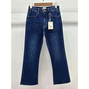 MOTHER The Tripper High Waist Kick Flare Raw Hem Jeans Size 29. New without tags